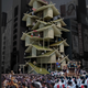 Second place winner: Shinto shrine/urban rice-farming skyscraper by Tony Leung
